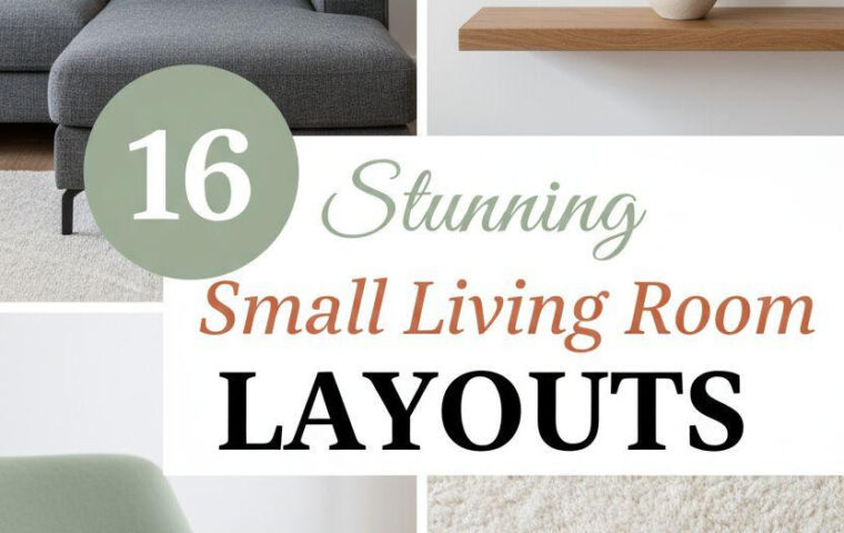 16 Stunning Small Living Room Layouts You’ll Love