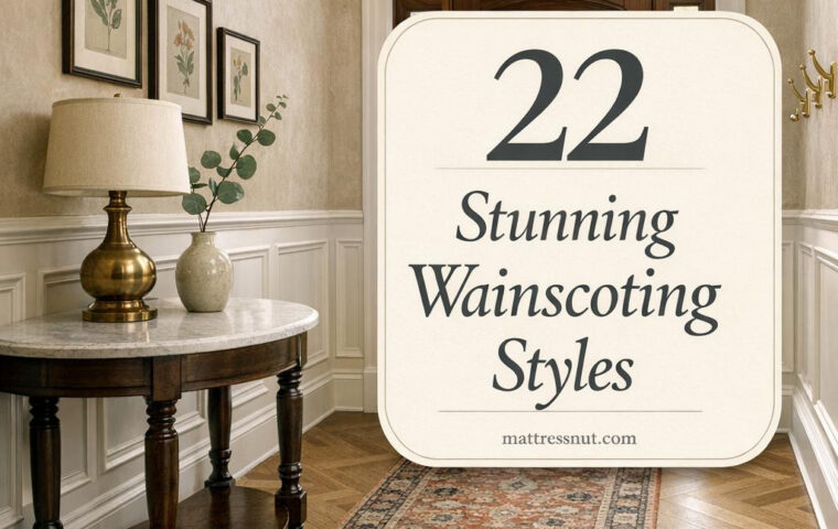 22 Stunning Wainscoting Styles for Elegant Foyers