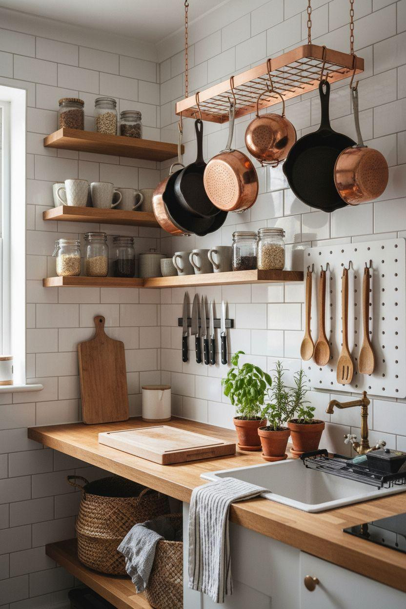 tiny kitchen ideas on a budget maximizing vertical space