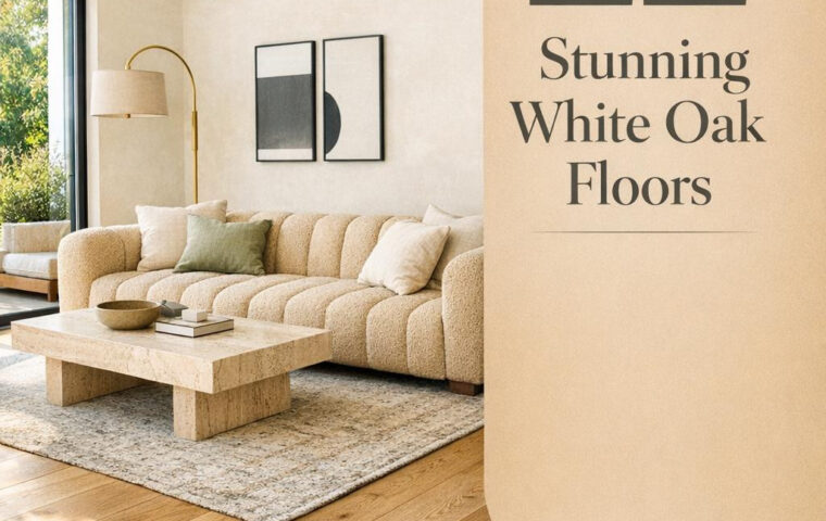 22 Stunning White Oak Hardwood Floors for Modern Homes