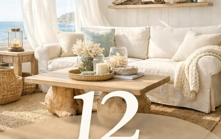 12 living rooms that feel like waking up by the ocean every morning
