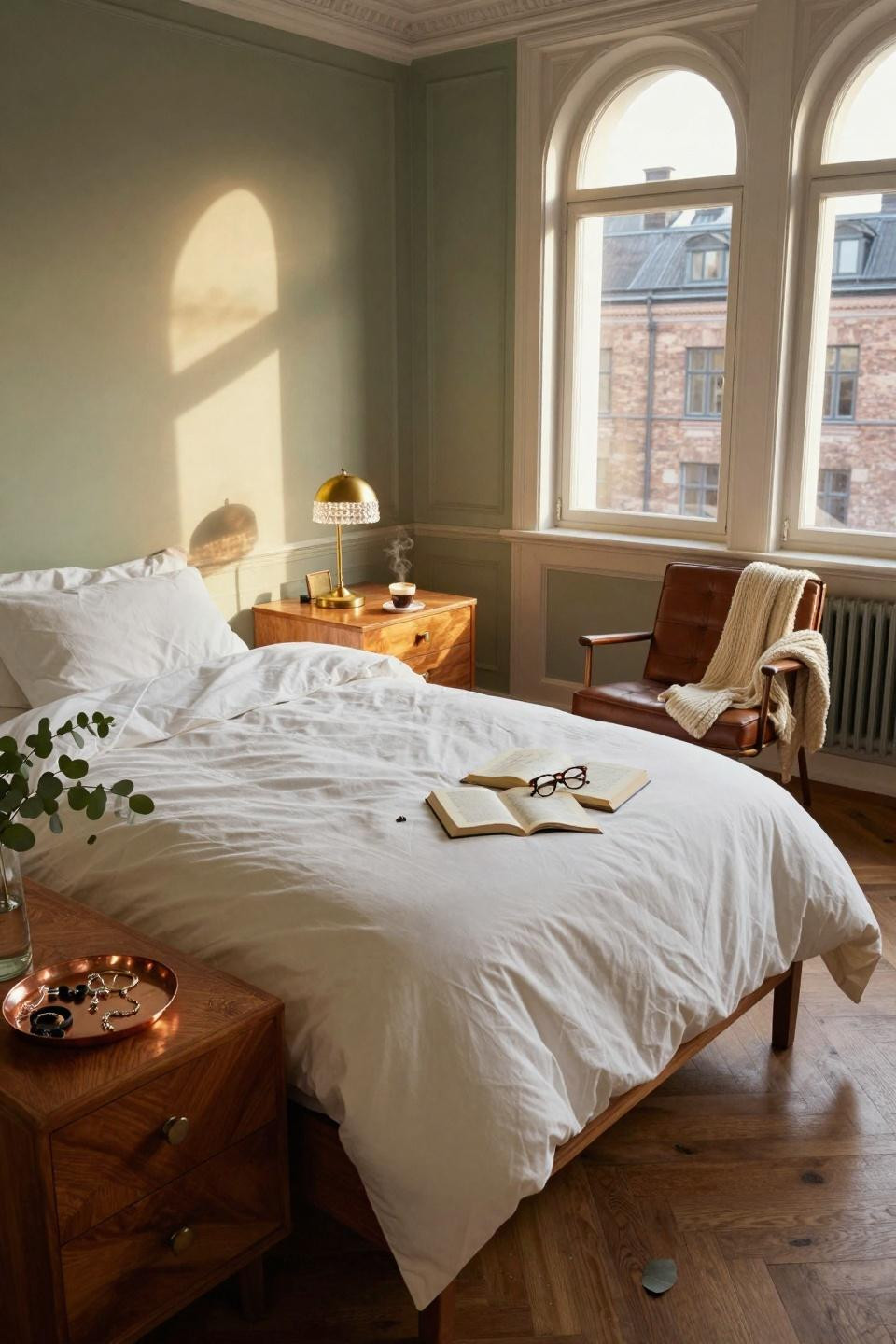 College dorm ideas featuring luxury European style with architectural elements