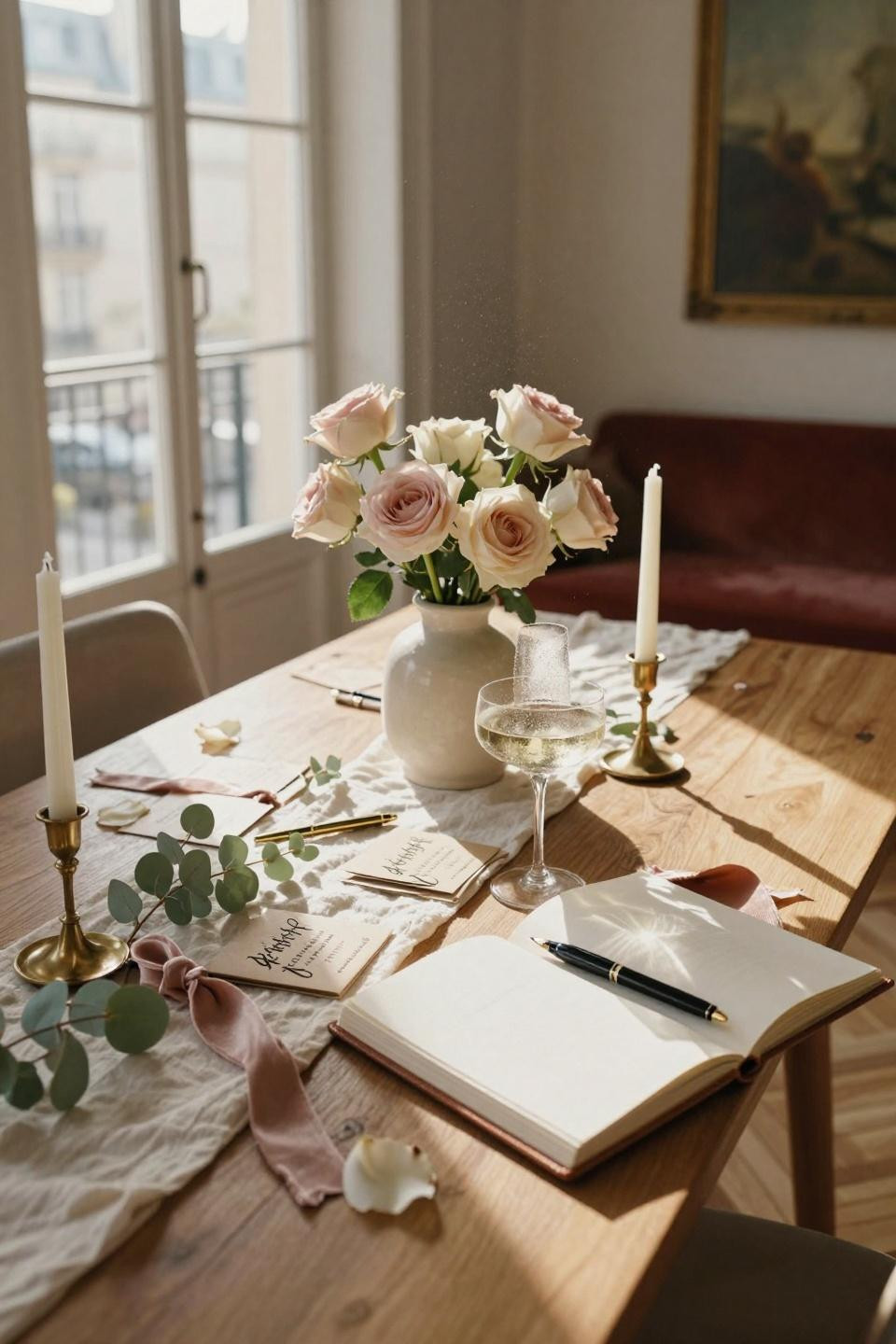 couples shower ideas - couples shower games on honey oak table