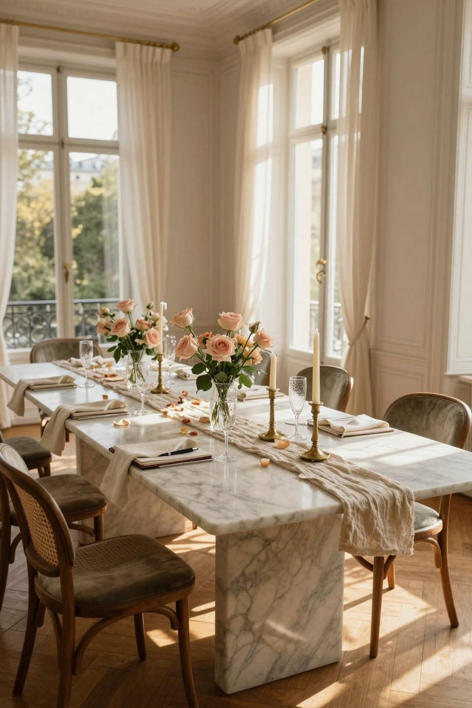 couples shower ideas - coed wedding shower with mixed seating