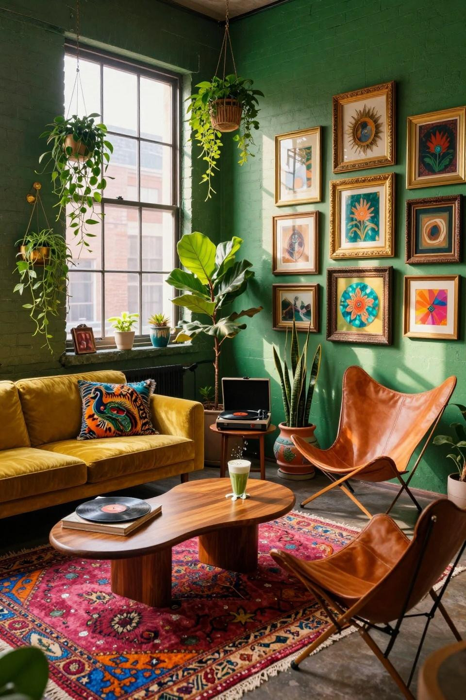 funky home decor - vintage candlestick with eclectic objects