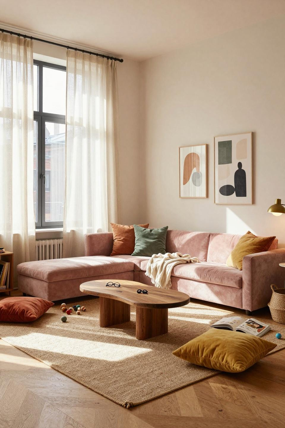 Kid Friendly Living Room for babies