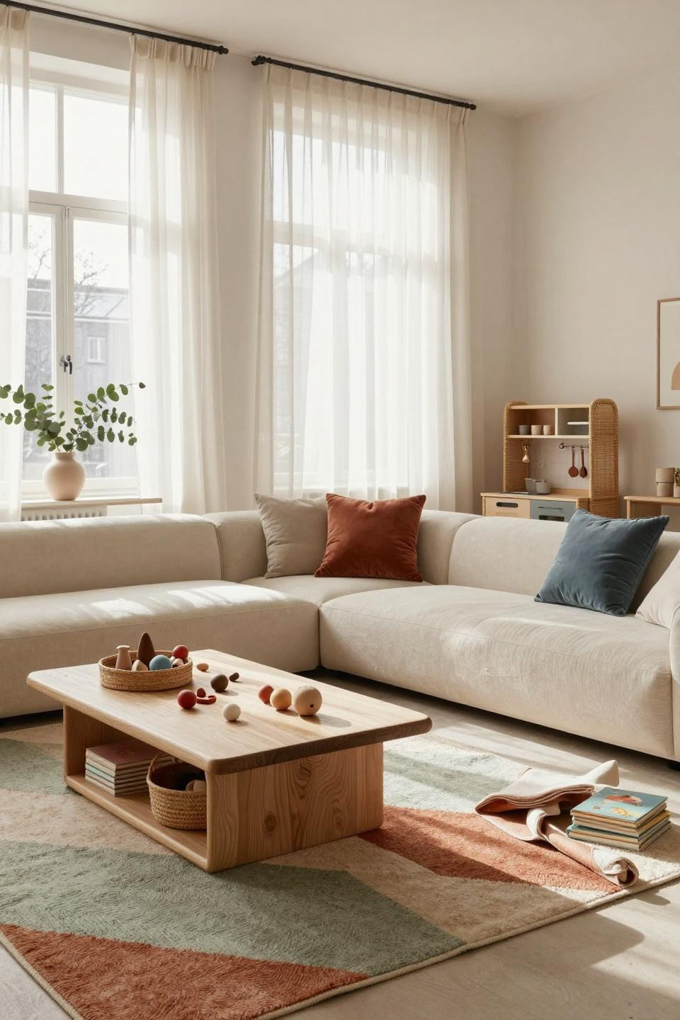 Kid Friendly Living Room for infants