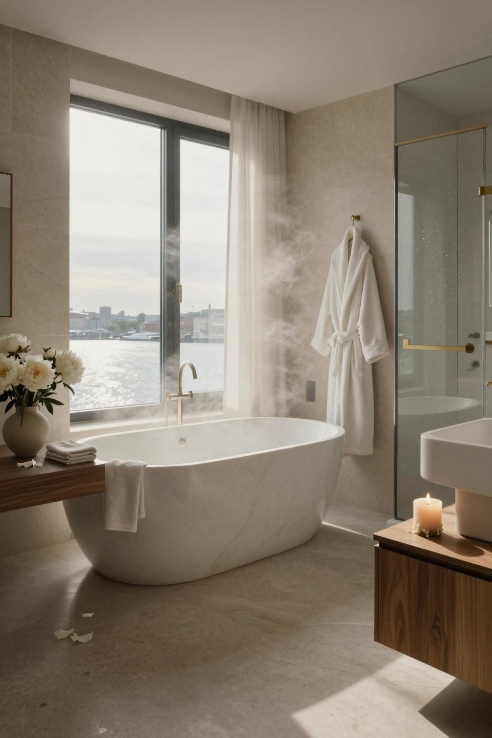 Luxury Bathroom Ideas - Scandinavian minimalist design