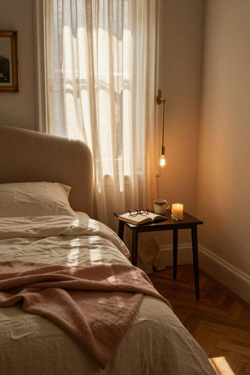 Master Bedrooms Ideas For Couples - romantic cozy bedroom setup