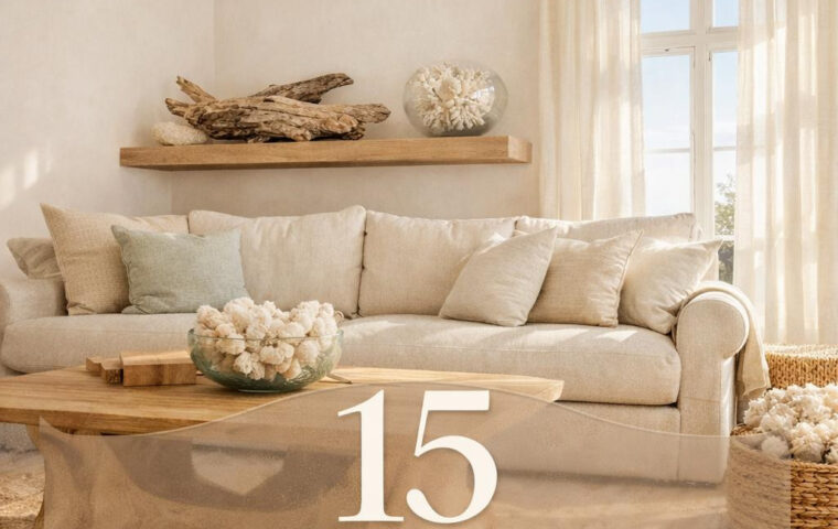 15 rooms where the ocean meets linen sofas and driftwood you can almost touch