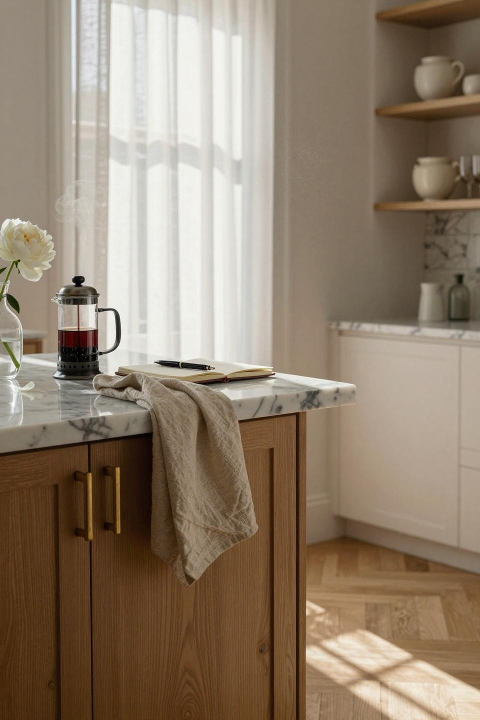 Nancy Meyers Interiors kitchen close-up details