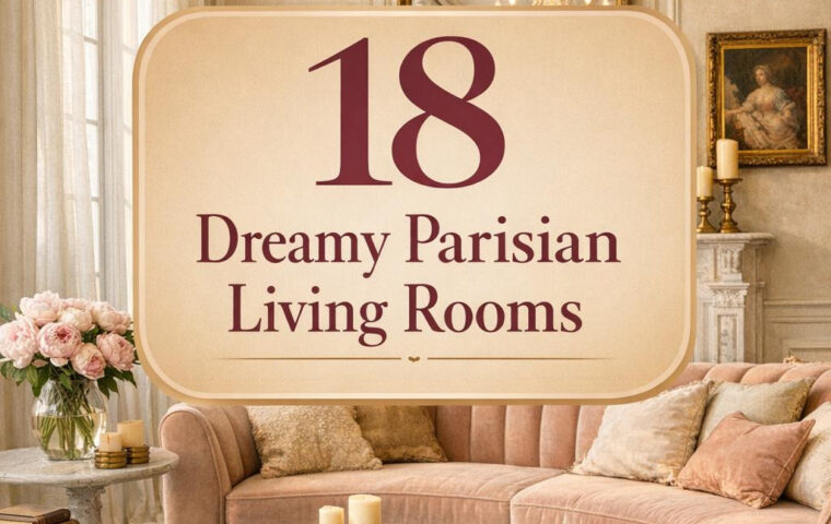 18 living rooms that feel like falling in love in Paris
