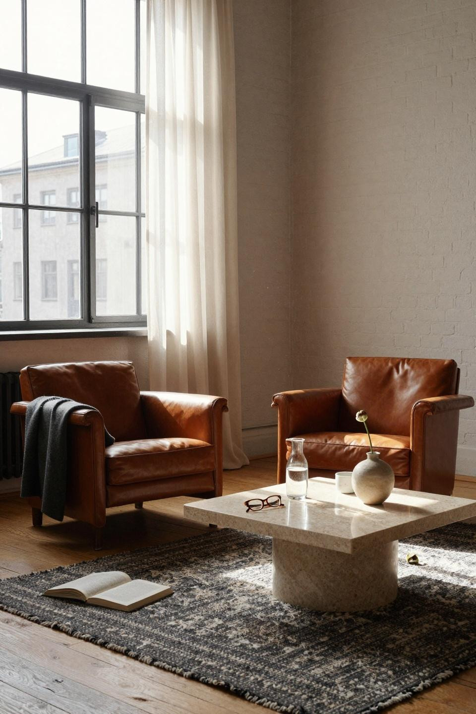 Small Sitting Room Ideas - industrial warehouse sitting corner