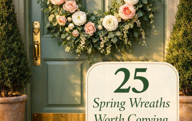 25 spring wreaths that made me rethink my entire front door