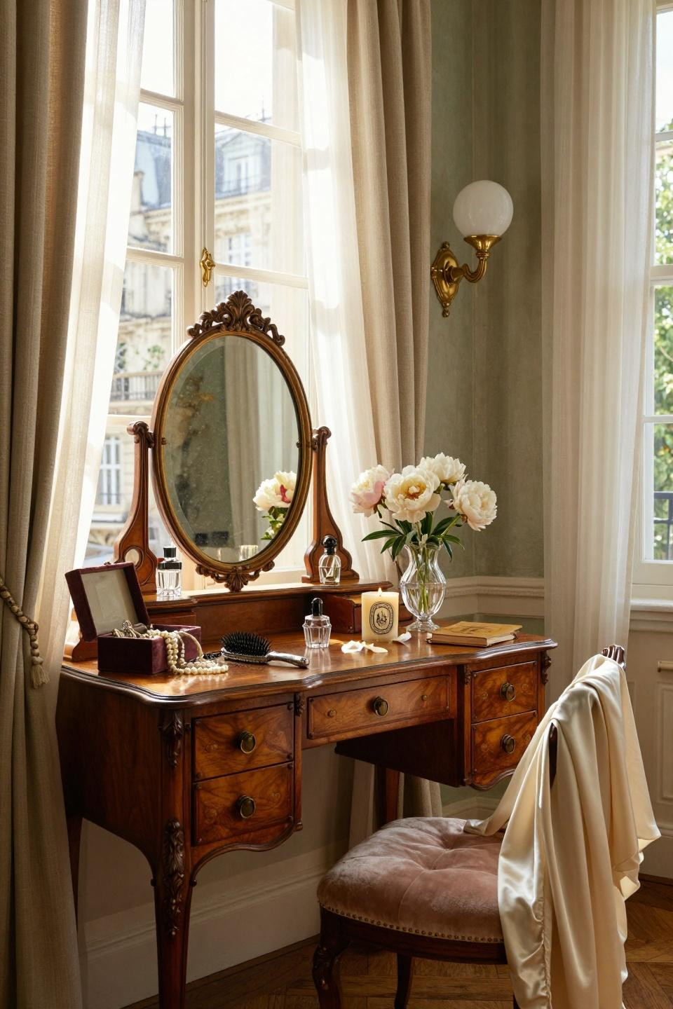 vintage vanity Italian modern design