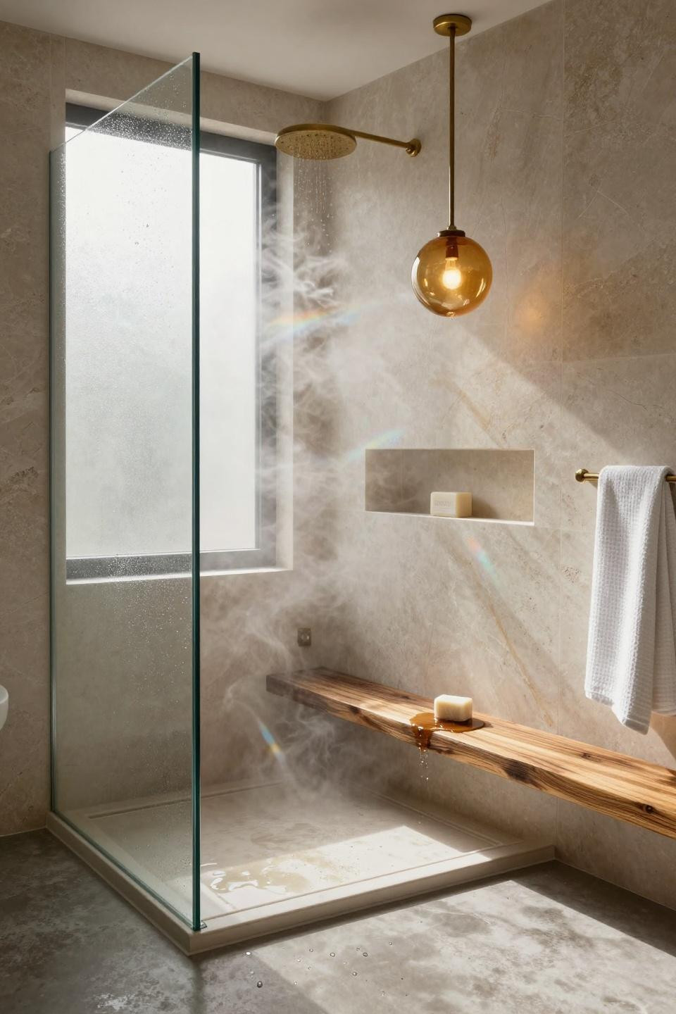 Master Shower Ideas - Italian minimalist bathroom design