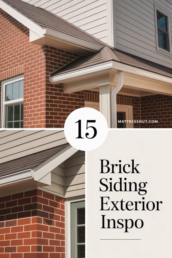 Half Brick Half Siding Exterior-ideas1