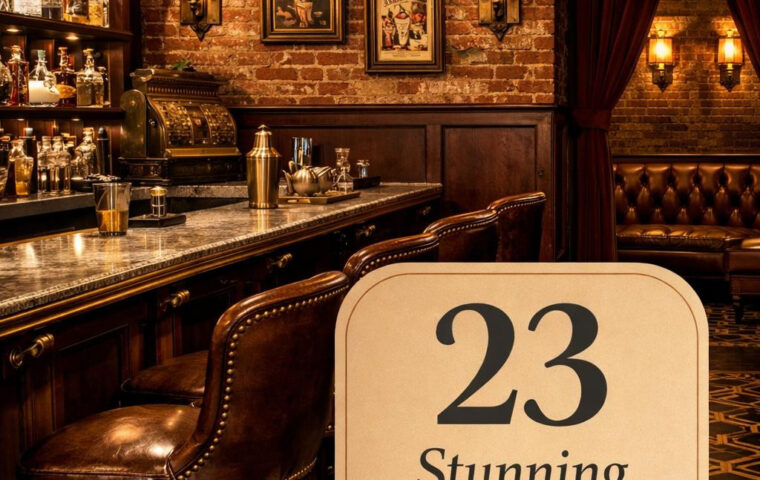 23+ Basement Speakeasy Designs With Prohibition-Era Soul