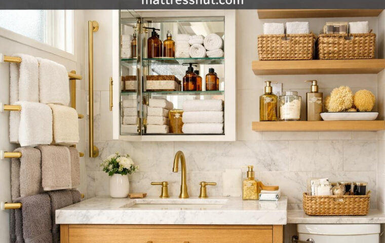 21 ways to store everything beautifully when your bathroom barely breathes