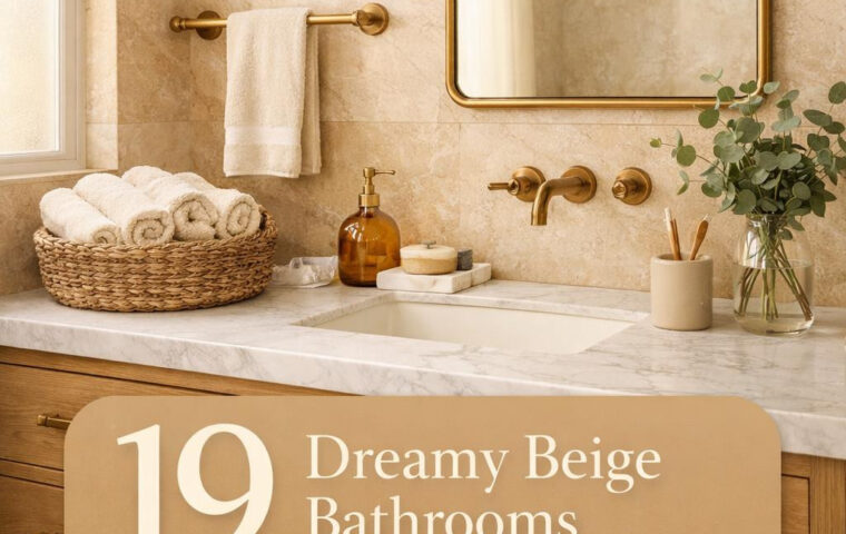 19+ Beige Bathrooms That Feel Like Morning Light