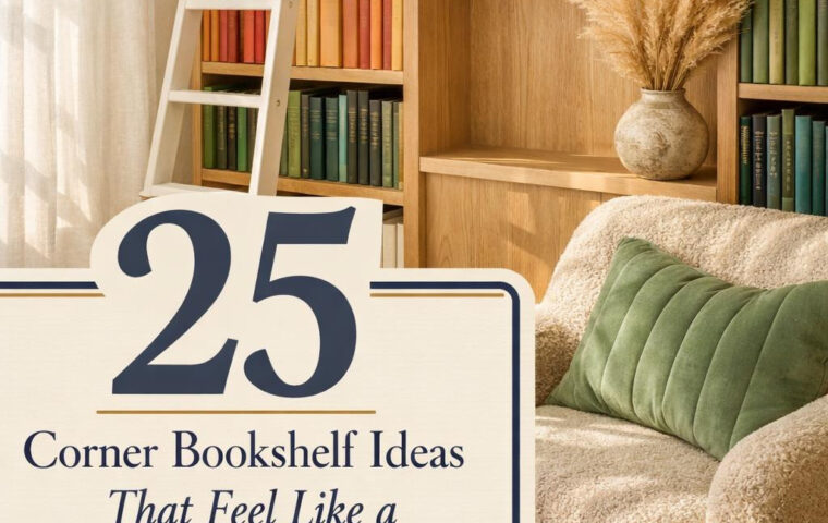 25+ Corner Bookshelf Ideas That Feel Like a Designer Secret