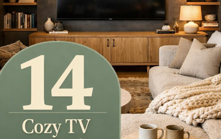 14 ways a room built around the screen became the coziest corner of the house