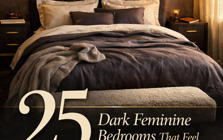 25+ Dark Feminine Bedrooms That Feel Like a Magazine Spread