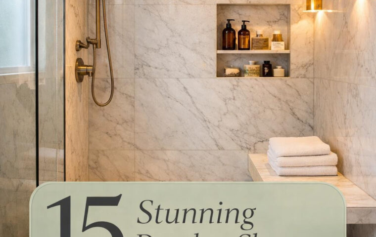 15 doorless showers that turned small bathrooms into something you’d never want to leave