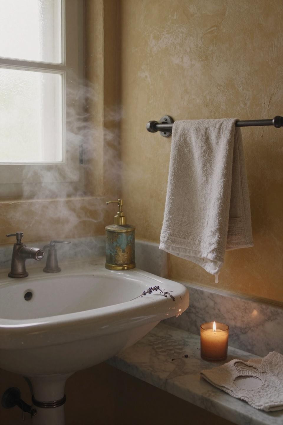 Farmhouse Bathroom sink detail