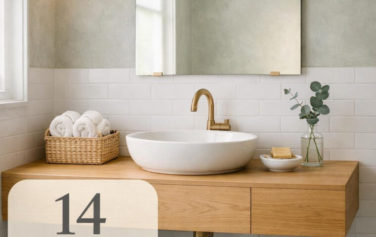 14 guest bathrooms that feel like a quiet morning in Copenhagen