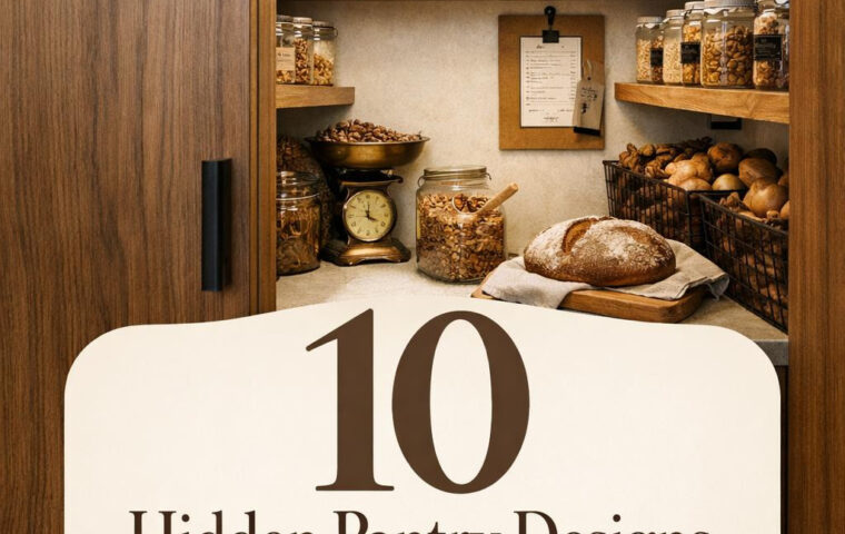 10+ Hidden Pantry Designs That Feel Like a Secret Luxury