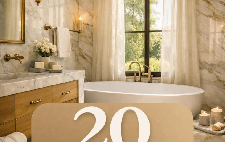 20 bathrooms that feel like waking up in a European villa where marble meets morning light