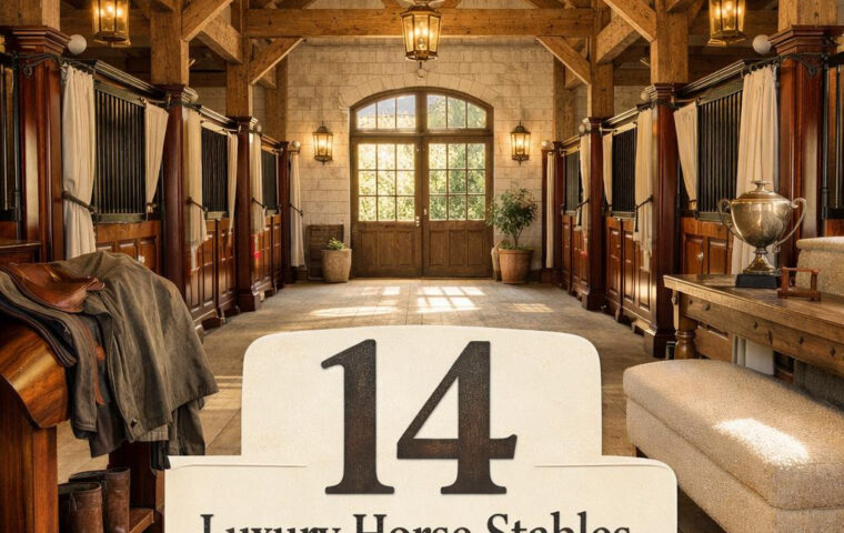 14+ Luxury Horse Stables That Actually Look Like Five-Star Hotels