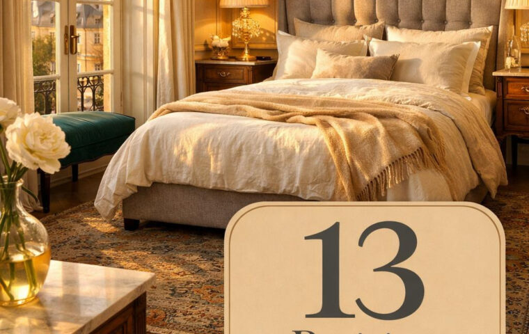 13 bedrooms that feel like waking up in a Parisian penthouse every single morning