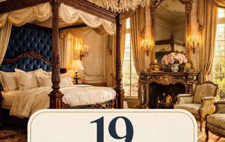 19 mansion bedrooms that feel like waking up in a different century
