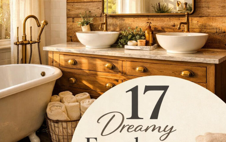 17 mornings that made me rethink everything about marble, brass, and the slow ritual of a farmhouse bath