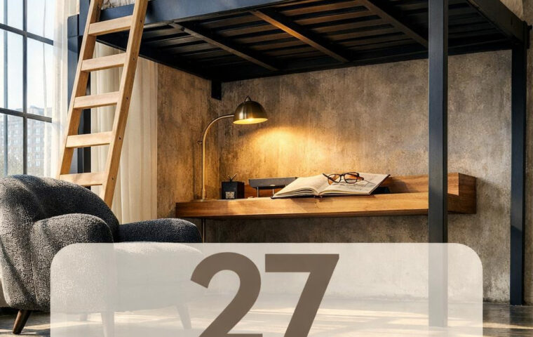 27+ Modern Loft Bed Ideas That Make Small Spaces Look Bigger