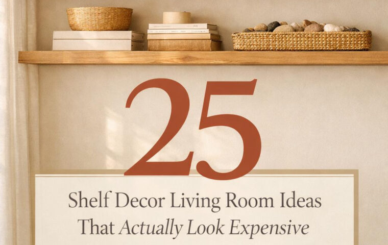 25+ Shelf Decor Living Room Ideas That Actually Look Expensive