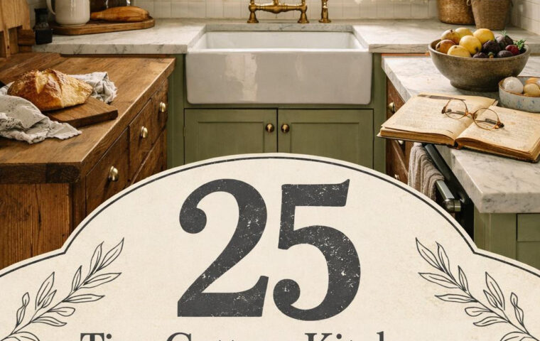 25+ Tiny Cottage Kitchens That Feel Like a Magazine Spread