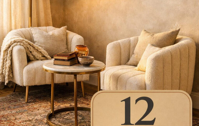 12 sitting areas where two chairs became the whole conversation