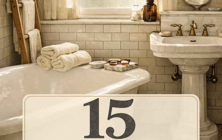 15+ Vintage Bathroom Ideas That Feel Like a Magazine Spread