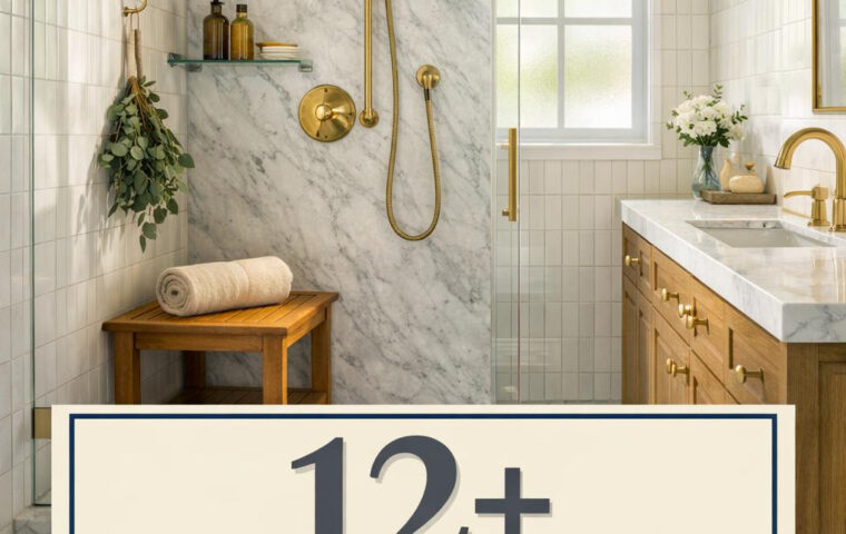 12+ Walk-In Showers With No Door That Feel Like a Spa