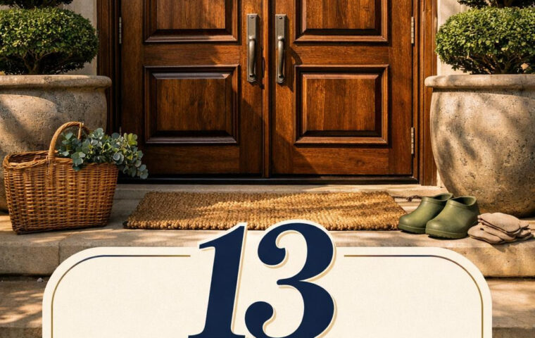 13+ Wooden Double Front Doors That Set the Tone