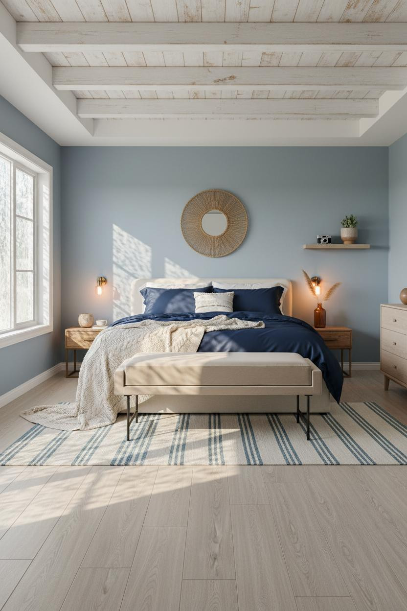 Beachy Teen Bedroom Coastal Aesthetic Design