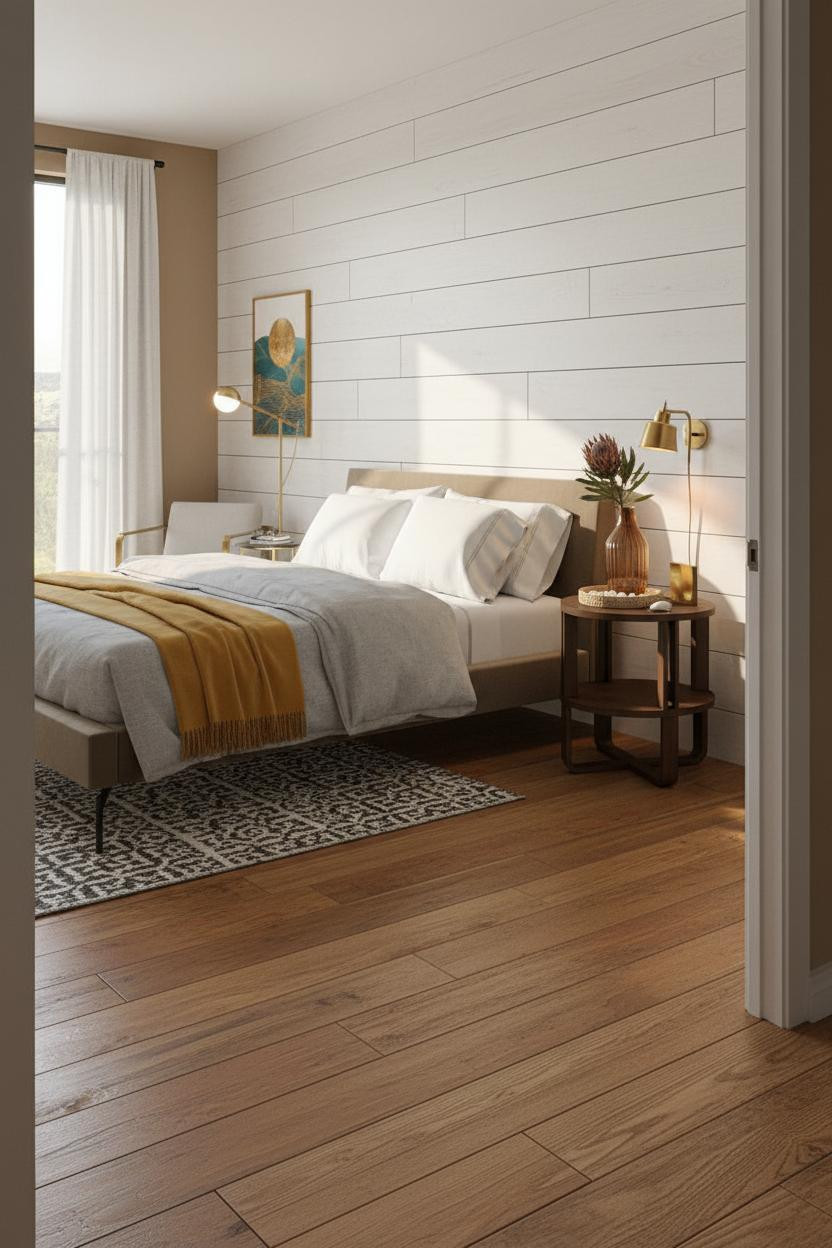 Bedside Table Aesthetic Modern Farmhouse