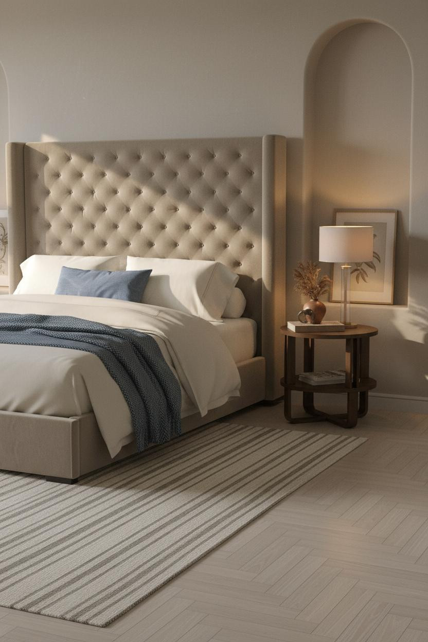 Bedside Table Aesthetic Bedroom