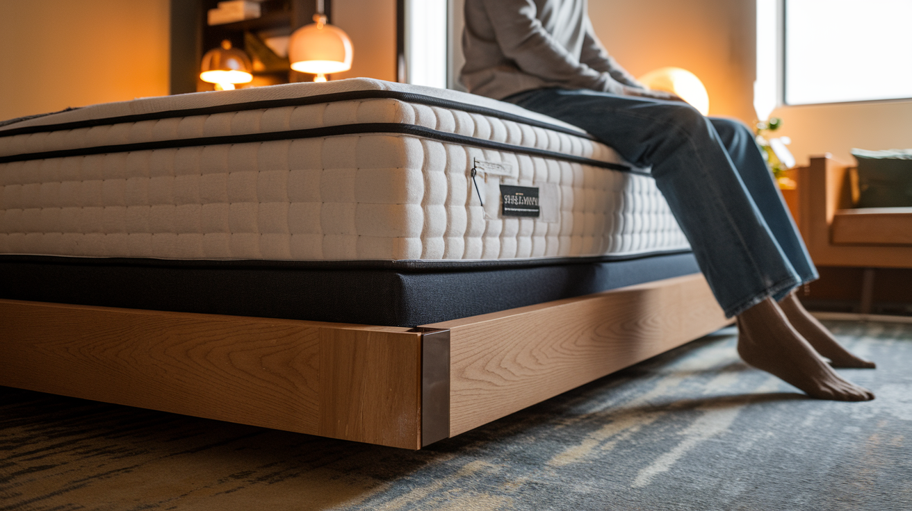Heavy duty mattress with strong edge support