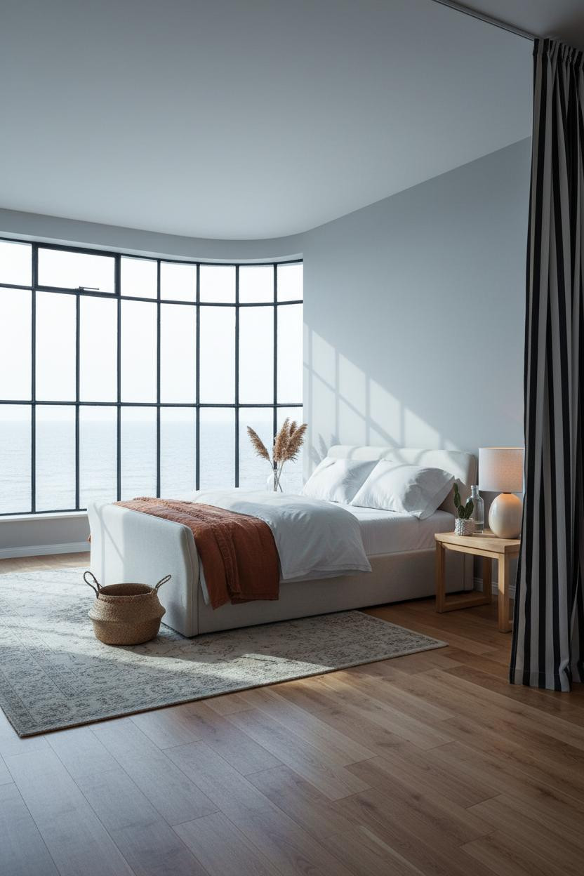 Coastal Teen Bedroom Crittall Windows Beachy