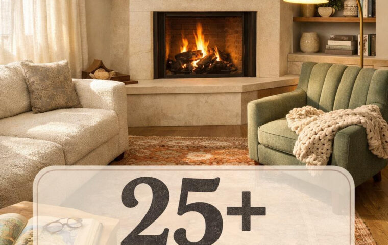 25+ Corner Fireplace Living Room Layouts That Feel Balanced and Inviting