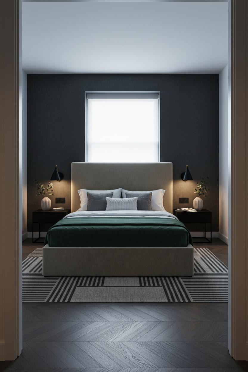 couples-bedroom-apartment-dark-accent-wall.jpg